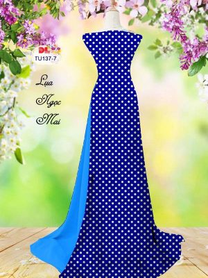 Vải Áo Dài Chấm Bi Kiểu Mới AD TU137 24 1614921979 951 Vai Ao Dai Cham Bi Kieu Moi AD TU137