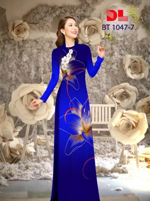 Vải Áo Dài Hoa Hồng Kiểu Mới AD BT1047 9 1614922111 839 Vai Ao Dai Hoa Hong Kieu Moi AD BT1047