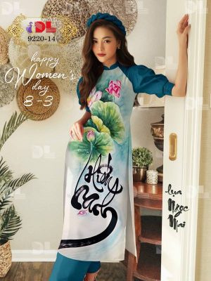 Vải Áo Dài Hoa Sen Độc Đáo AD DL9220 37 1614922549 181 Vai Ao Dai Hoa Sen Doc Dao AD DL9220