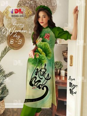Vải Áo Dài Hoa Sen Độc Đáo AD DL9220 39 1614922549 512 Vai Ao Dai Hoa Sen Doc Dao AD DL9220