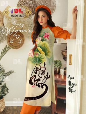 Vải Áo Dài Hoa Sen Độc Đáo AD DL9220 42 1614922550 340 Vai Ao Dai Hoa Sen Doc Dao AD DL9220