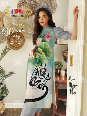 Vải Áo Dài Hoa Sen Độc Đáo AD DL9220 47 1614922551 789 Vai Ao Dai Hoa Sen Doc Dao AD DL9220