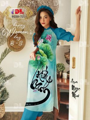 Vải Áo Dài Hoa Sen Độc Đáo AD DL9220 59 1614922554 676 Vai Ao Dai Hoa Sen Doc Dao AD DL9220