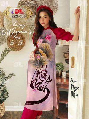 Vải Áo Dài Hoa Sen Độc Đáo AD DL9220 60 1614922554 724 Vai Ao Dai Hoa Sen Doc Dao AD DL9220