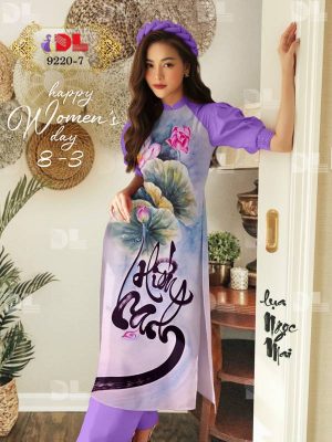 Vải Áo Dài Hoa Sen Độc Đáo AD DL9220 62 1614922554 865 Vai Ao Dai Hoa Sen Doc Dao AD DL9220