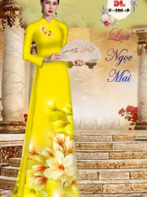 Vải Áo Dài Hoa In 3D Độc Đáo AD V184 18 1614923051 976 Vai Ao Dai Hoa In 3D Doc Dao AD V184