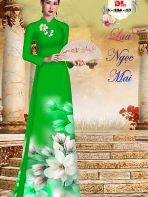 Vải Áo Dài Hoa In 3D Độc Đáo AD V184 22 1614923052 421 Vai Ao Dai Hoa In 3D Doc Dao AD V184