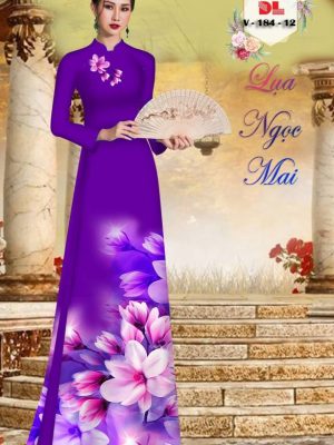 Vải Áo Dài Hoa In 3D Độc Đáo AD V184 21 1614923052 484 Vai Ao Dai Hoa In 3D Doc Dao AD V184