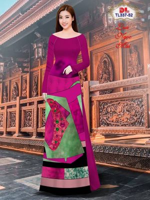 1614923222 53 Vai Ao Dai Hoa Van Thiet Ke 2021 AD TL337