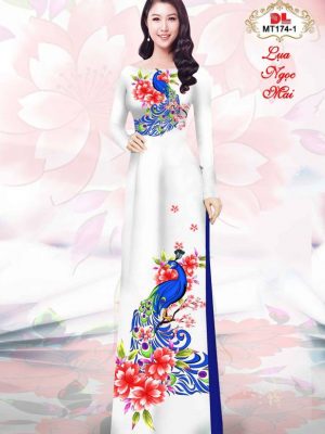 Vải Áo Dài Chim Công Kiểu Mới AD MT174 18 1614923366 389 Vai Ao Dai Chim Cong Kieu Moi AD MT174