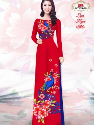 Vải Áo Dài Chim Công Kiểu Mới AD MT174 22 1614923368 398 Vai Ao Dai Chim Cong Kieu Moi AD MT174