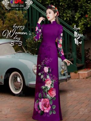 Vải Áo Dài Hoa Hồng Thiết Kế 2021 AD DL9237 44 1614986097 12 Vai Ao Dai Hoa Hong Thiet Ke 2021 AD DL9237