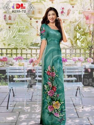 Vải Áo Dài Hoa In 3D Thiết Kế 2021 AD DL9235 20 1614986172 489 Vai Ao Dai Hoa In 3D Thiet Ke 2021 AD