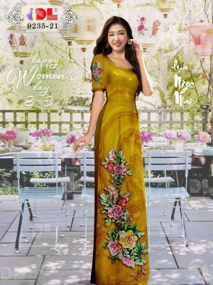 Vải Áo Dài Hoa In 3D Thiết Kế 2021 AD DL9235 22 1614986172 84 Vai Ao Dai Hoa In 3D Thiet Ke 2021 AD