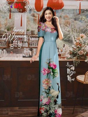 1614986292 216 Vai Ao Dai Hoa Sen Thiet Ke 2021 AD DL9232