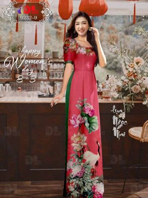 1614986292 62 Vai Ao Dai Hoa Sen Thiet Ke 2021 AD DL9232