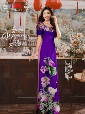 1614986293 458 Vai Ao Dai Hoa Sen Thiet Ke 2021 AD DL9232