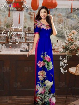 1614986293 932 Vai Ao Dai Hoa Sen Thiet Ke 2021 AD DL9232