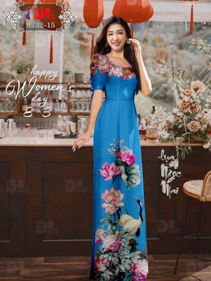 1614986294 468 Vai Ao Dai Hoa Sen Thiet Ke 2021 AD DL9232