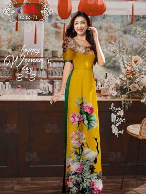 1614986296 927 Vai Ao Dai Hoa Sen Thiet Ke 2021 AD DL9232