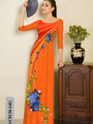Vải Áo Dài Hoa In 3D Mới Ra AD KC8130 18 1615190589 115 Vai Ao Dai Hoa In 3D Moi Ra AD KC8130
