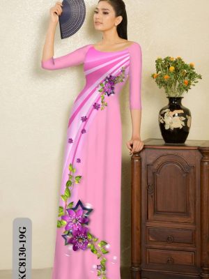 Vải Áo Dài Hoa In 3D Mới Ra AD KC8130 20 1615190589 693 Vai Ao Dai Hoa In 3D Moi Ra AD KC8130