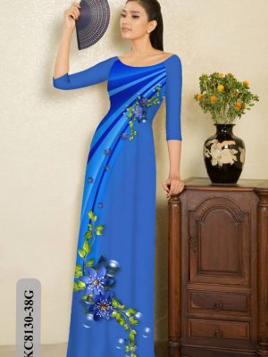 Vải Áo Dài Hoa In 3D Mới Ra AD KC8130 25 1615190590 316 Vai Ao Dai Hoa In 3D Moi Ra AD KC8130