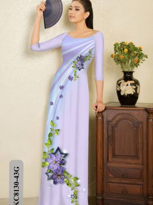 Vải Áo Dài Hoa In 3D Mới Ra AD KC8130 26 1615190590 675 Vai Ao Dai Hoa In 3D Moi Ra AD KC8130