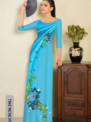 Vải Áo Dài Hoa In 3D Mới Ra AD KC8130 24 1615190590 961 Vai Ao Dai Hoa In 3D Moi Ra AD KC8130