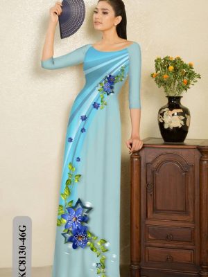 Vải Áo Dài Hoa In 3D Mới Ra AD KC8130 27 1615190591 162 Vai Ao Dai Hoa In 3D Moi Ra AD KC8130