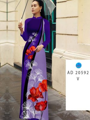 Vải Áo Dài Hoa In 3D Độc Đáo AD 20592 26 1615191599 369 Vai Ao Dai Hoa In 3D Doc Dao AD 20592