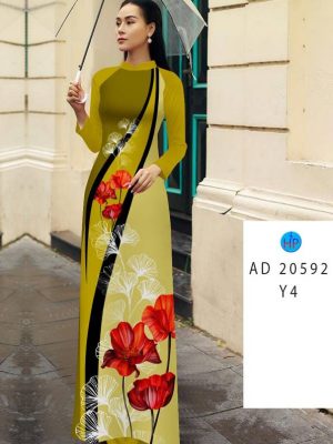 Vải Áo Dài Hoa In 3D Độc Đáo AD 20592 35 1615191602 650 Vai Ao Dai Hoa In 3D Doc Dao AD 20592