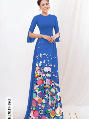 Vải Áo Dài Chấm Bi Vừa Ra AD HT8119 23 1615192898 156 Vai Ao Dai Cham Bi Vua Ra AD HT8119