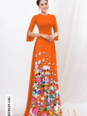 Vải Áo Dài Chấm Bi Vừa Ra AD HT8119 30 1615192899 381 Vai Ao Dai Cham Bi Vua Ra AD HT8119