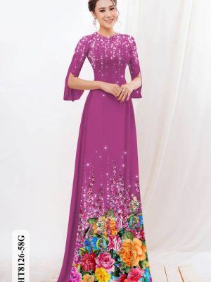 Vải Áo Dài Hoa Hồng Độc Đáo AD HT8126 18 1615193802 603 Vai Ao Dai Hoa Hong Doc Dao AD HT8126