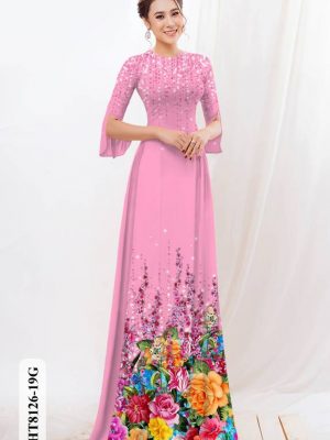 Vải Áo Dài Hoa Hồng Độc Đáo AD HT8126 28 1615193804 617 Vai Ao Dai Hoa Hong Doc Dao AD HT8126
