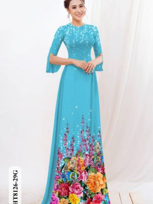 Vải Áo Dài Hoa Hồng Độc Đáo AD HT8126 26 1615193804 797 Vai Ao Dai Hoa Hong Doc Dao AD HT8126