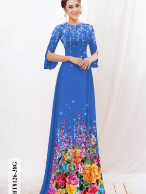 Vải Áo Dài Hoa Hồng Độc Đáo AD HT8126 25 1615193804 959 Vai Ao Dai Hoa Hong Doc Dao AD HT8126