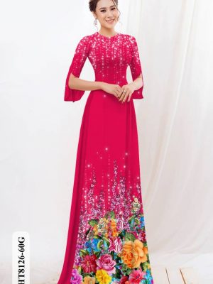 Vải Áo Dài Hoa Hồng Độc Đáo AD HT8126 24 1615193804 979 Vai Ao Dai Hoa Hong Doc Dao AD HT8126