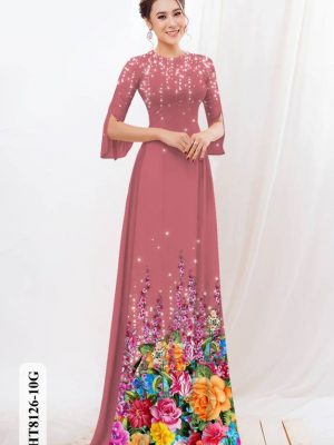 Vải Áo Dài Hoa Hồng Độc Đáo AD HT8126 30 1615193805 167 Vai Ao Dai Hoa Hong Doc Dao AD HT8126