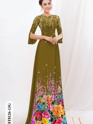 Vải Áo Dài Hoa Hồng Độc Đáo AD HT8126 29 1615193805 479 Vai Ao Dai Hoa Hong Doc Dao AD HT8126
