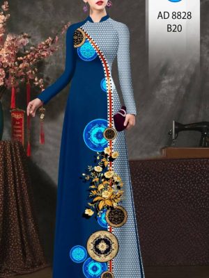 Vải Áo Dài Hoa In 3D Vừa Ra AD 8828 25 1615194806 105 Vai Ao Dai Hoa In 3D Vua Ra AD 8828