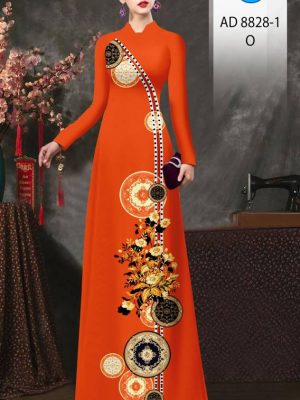 Vải Áo Dài Hoa In 3D Vừa Ra AD 8828 24 1615194806 694 Vai Ao Dai Hoa In 3D Vua Ra AD 8828