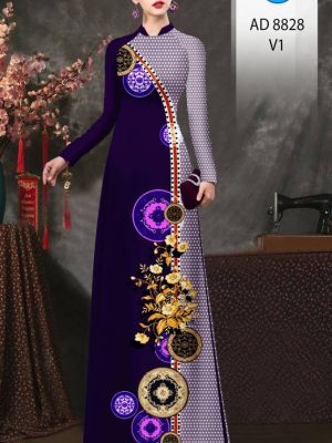 Vải Áo Dài Hoa In 3D Vừa Ra AD 8828 29 1615194807 431 Vai Ao Dai Hoa In 3D Vua Ra AD 8828
