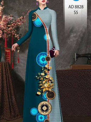 Vải Áo Dài Hoa In 3D Vừa Ra AD 8828 27 1615194807 772 Vai Ao Dai Hoa In 3D Vua Ra AD 8828