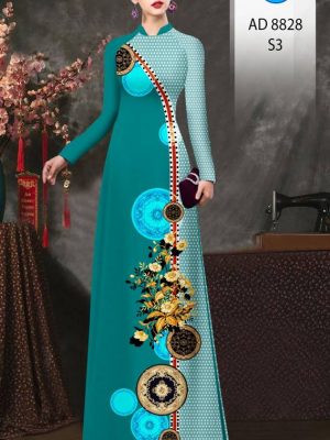 Vải Áo Dài Hoa In 3D Vừa Ra AD 8828 36 1615194808 194 Vai Ao Dai Hoa In 3D Vua Ra AD 8828