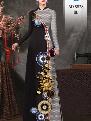 Vải Áo Dài Hoa In 3D Vừa Ra AD 8828 37 1615194809 925 Vai Ao Dai Hoa In 3D Vua Ra AD 8828