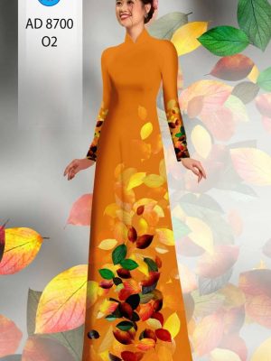 Vải Áo Dài In Hình Lá Kiểu Mới AD 8700 22 1615200228 692 Vai Ao Dai In Hinh La Kieu Moi AD 8700