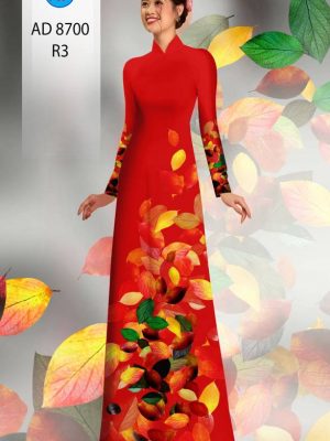 Vải Áo Dài In Hình Lá Kiểu Mới AD 8700 24 1615200229 409 Vai Ao Dai In Hinh La Kieu Moi AD 8700