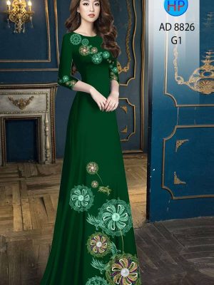 Vải Áo Dài Hoa In 3D Độc Đáo AD 8826 26 1615200357 514 Vai Ao Dai Hoa In 3D Doc Dao AD 8826